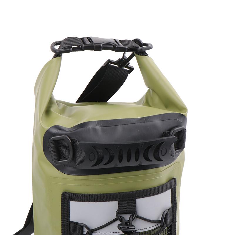 

10L Waterproof Pvc Dry Bag Women Men Swimming Shoulder Bag Kayak Trekking Drifting Rafting Surfing Boating Outdoor Sport Bag чорний