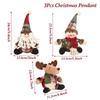 Santa Claus Doll Chirstmas Decorations Home Decor Table Elk Doll Christmas Ornaments Xmas Navidad Gifts Happy New Year
