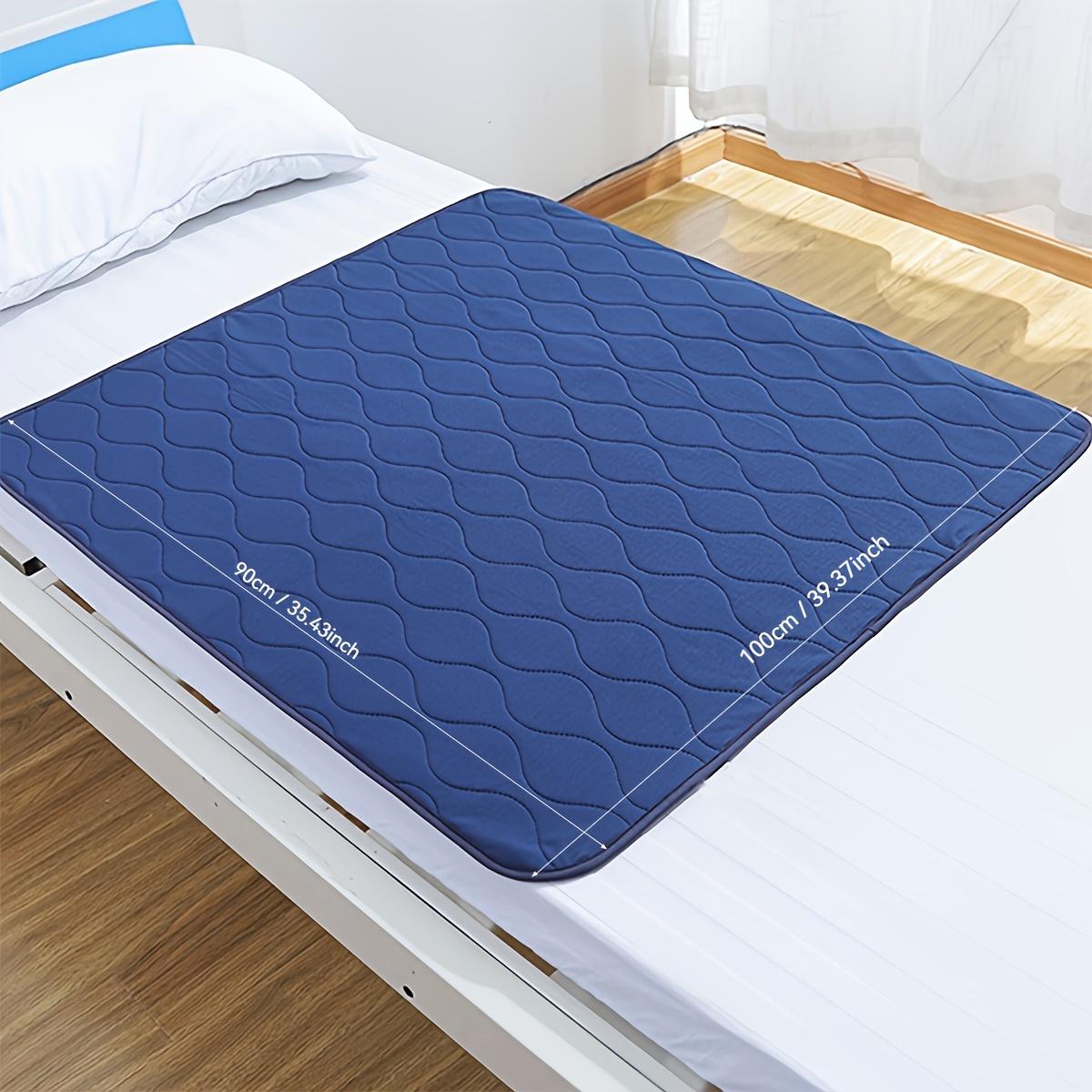 

Тяжелые впитывающие прокладки для кровати, водонепроницаемые, моющиеся, прокладки для защиты от недержания, водонепроницаемые простыни и матрасы для страдающих недержанием, для взрослых, домашних животных 90*100cm/35.4*39inch