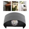 Modern 2W LED Wall Light Black Color AC 90-265V Wall Light IP65 Waterproof Aluminum Alloy Wall Mounted Light Porch Lighting