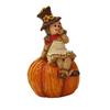 Boys And Girls Pumpkin Scarecrow Ornaments Lovely Pumpkin Statue Holiday Gifts   Christmas