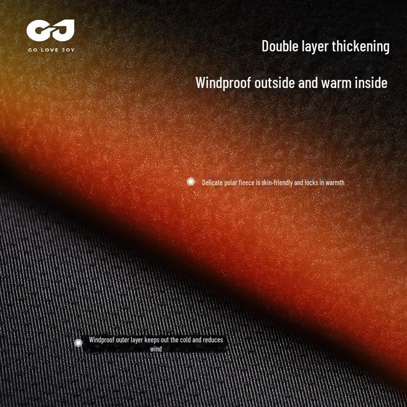 Windproof Warm Cycling Mask for Autumn/Winter - Velvet-Lined for Outdoor Sports