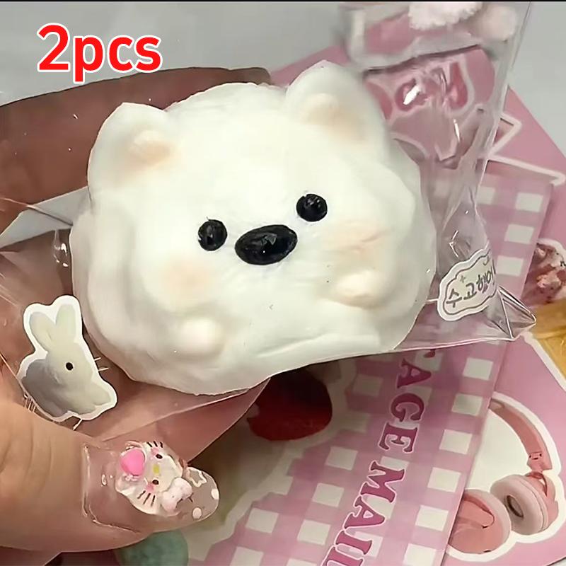 Cute Squishy Cat Pinching Pressure Ball Sensory Decompression Slow Rising Soft Office Home Decor Kid Adult Gifts Anxiety