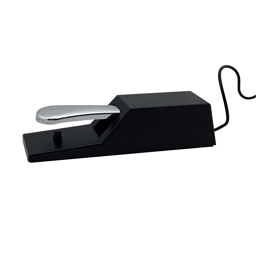 Universal Electronic Keyboard Sustain Pedal: Metal Foot Switch for Digital Piano & Synthesizer