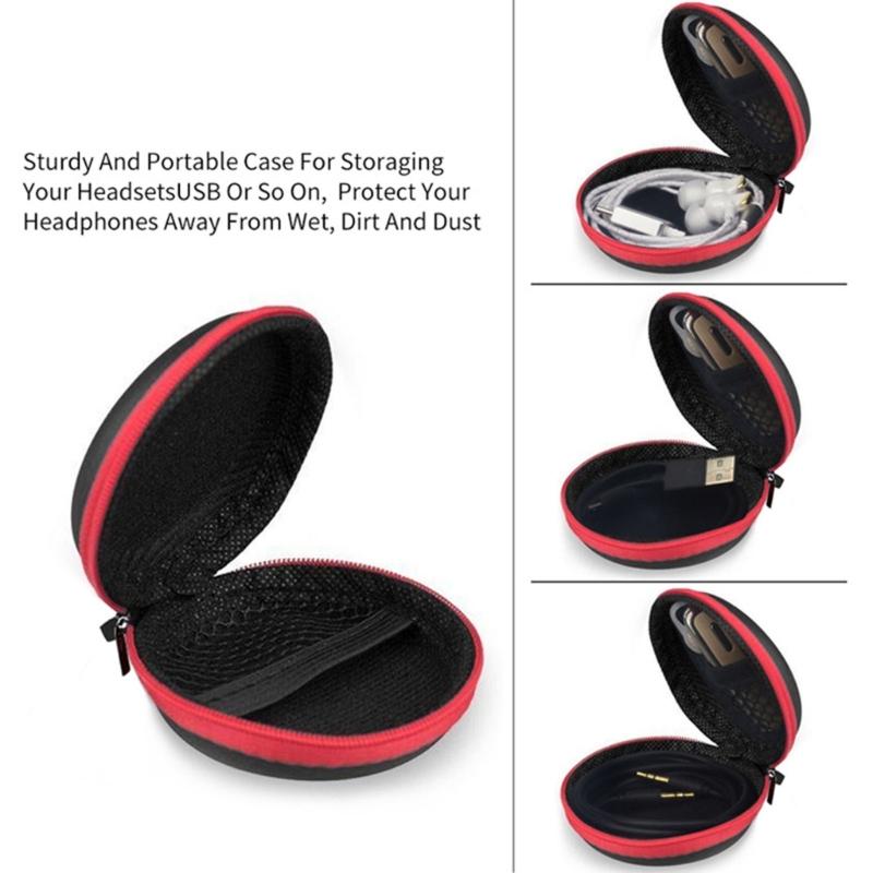 Sac de Rangement Portable pour Électronique Avec Compartiments Réglables Pour Chargeurs Casques Matériau Design Compact Résistant à l'Eau