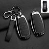 Metal+Leather Car Key Cover Shell Fob For Bentley Bentayga - 2Ahmv-Yk1 Car Key Case Cover For Bentley Keyring Accessorie
