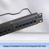 P&T Tianji Cat6 Unshielded 24-Port RJ45 Patch Panel