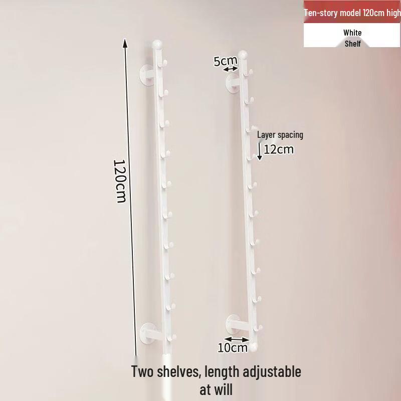 Wall Mounted Multi-Layer Banner Display Rack