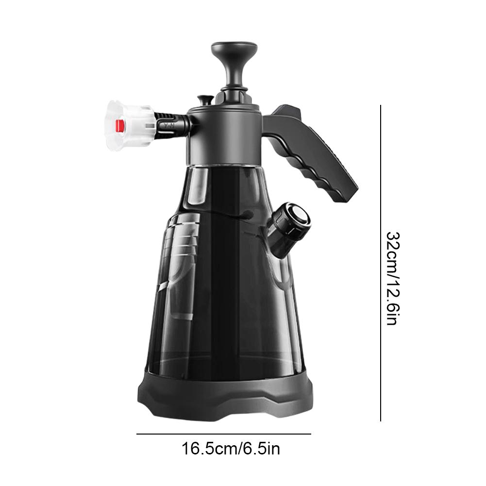 2.3L Ручной насос для распыления пены высокого давления для мойки автомобиля Ручной пенный распылитель Пневматический автомобильный пенный распылитель для мойки автомобиля