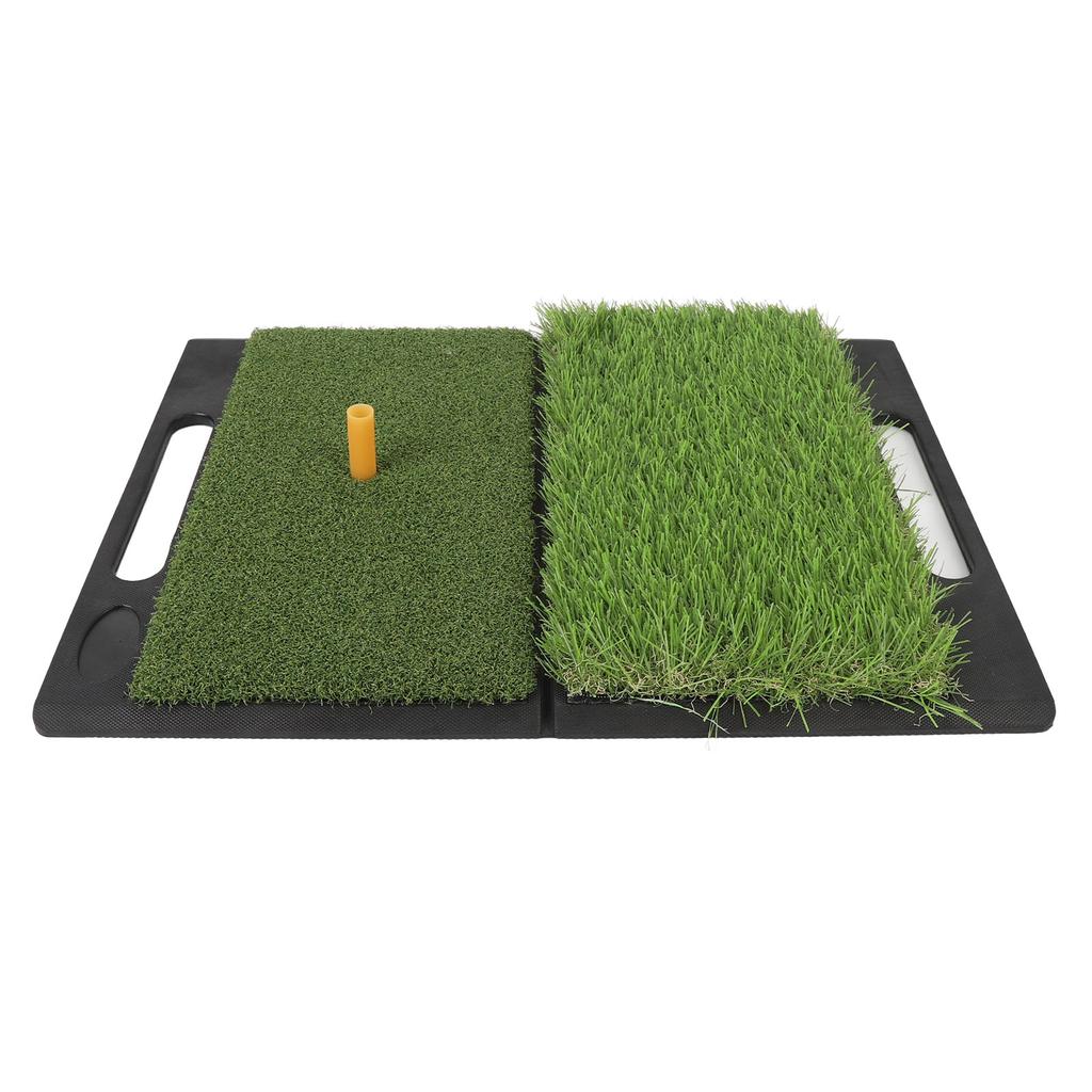 Sports Practice Mat 2 In 1 PP Turf Portable Bunker Practice Mat for Indoor and Outdoor