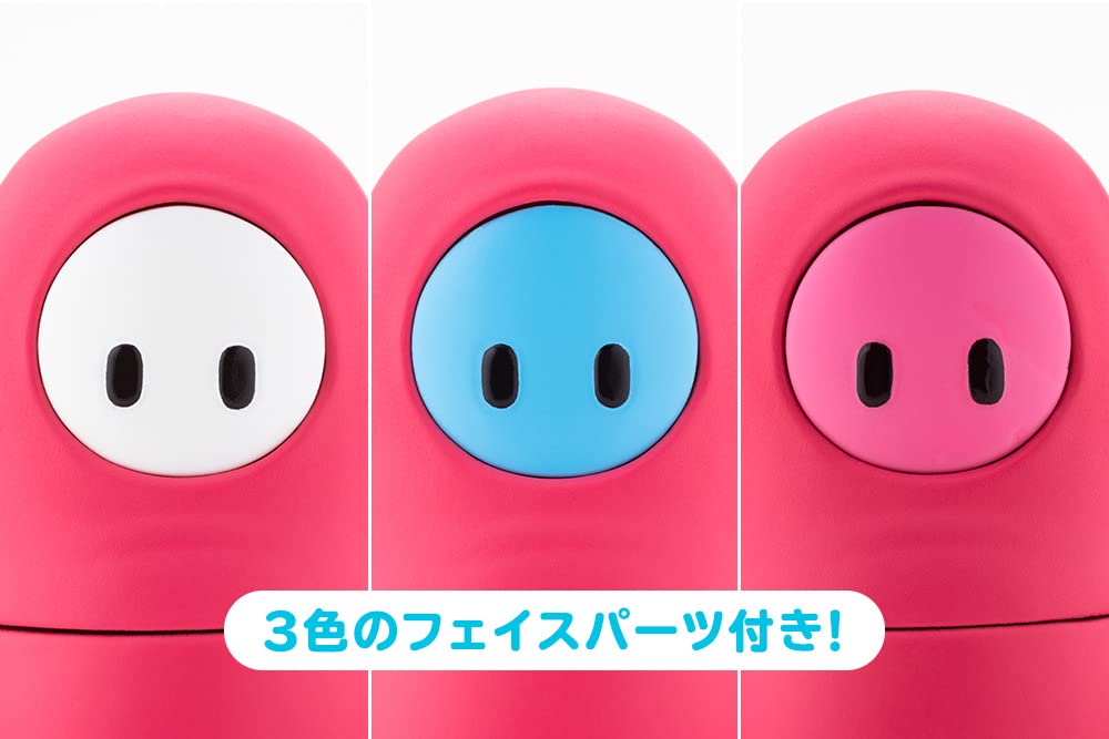 FALL GUYS Akční figurka sada 02 [Plážový míč x Kostým nováčka] Měřítko 120 PVC Pohyblivá malovaná figurka PP993