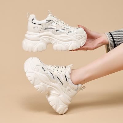 Shoes Women's Autumn and Winter Small Fashion Casual Shoes Platform Solid Color Sports Shoes Children Versatile