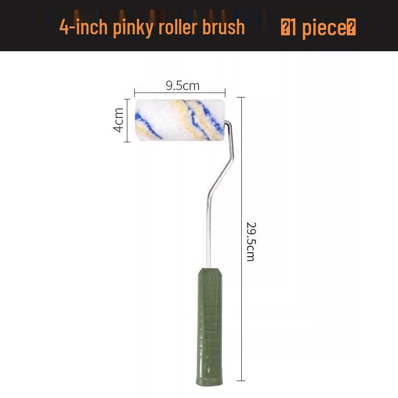 4-inch and 9-inch Long Pile Paint Roller Brush for Wall - Essential Tool for Home and Industrial Use