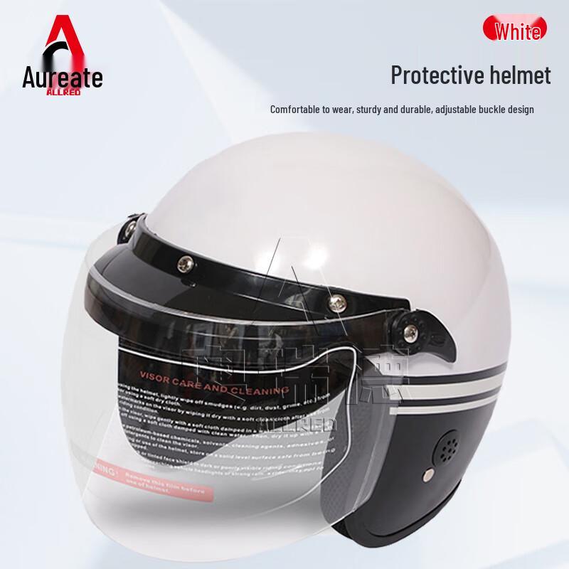 AORUIDE Protective Anti-Riot Helmet with Visor