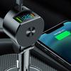 Portable Car Charger with Extendable Cord Support PD30W Quick Charging 12V-24V Wide Voltages Compatibility for Phones