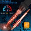 1-9Pcs Master Repair Soldering Station, 60W Adjustable Temperature 220V, Electric Heat Pencil with Interchangeable Tips