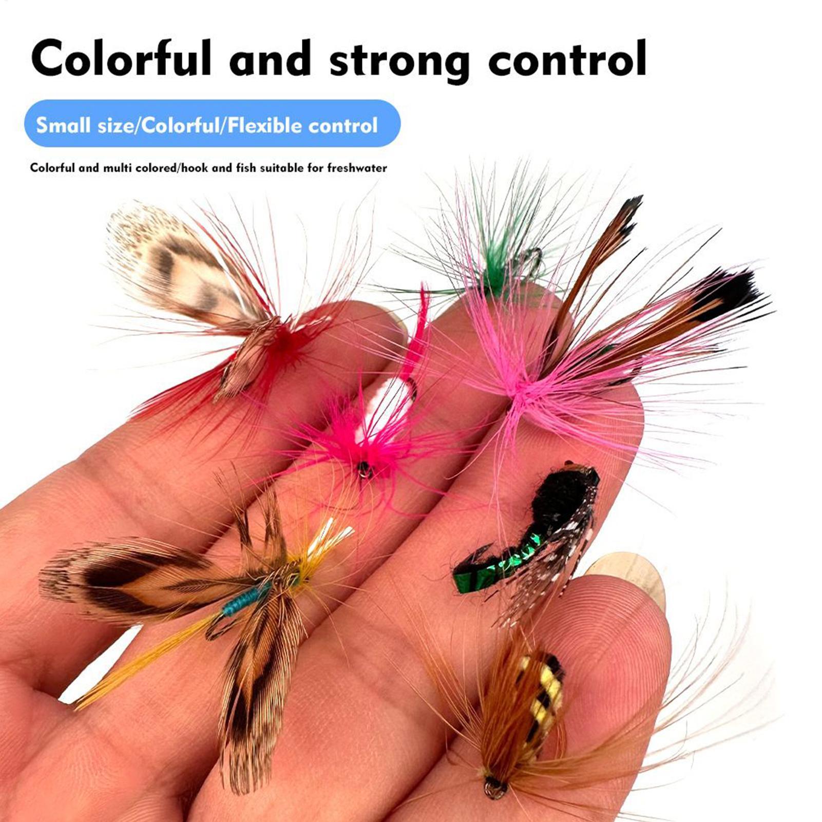 

Fly Fishing Lures 48 Pieces Angling Accessories Realistic Trout Fishing Lures For Anglers Fishermen Men Fathers Husbands China Mainland