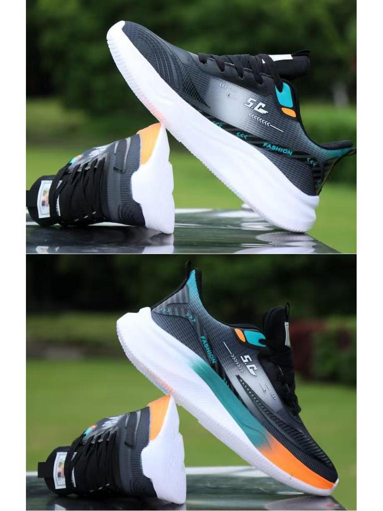 Men's Autumn Leather Casual Sneakers - Trendy, Simple Design for Walking and Shopping