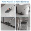 ABMH-Long-Handled Bathroom Floor Brush Long-Handled Stiff Brush Three-In-One Cleaning Brush Floor Scrub Brush