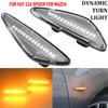 2PCS LED Dynamic Side Marker Lights For Mazda RX-8 2009-2012 Refresh Car Turn Signal Light For Fiat 124 Spider 2017-2020