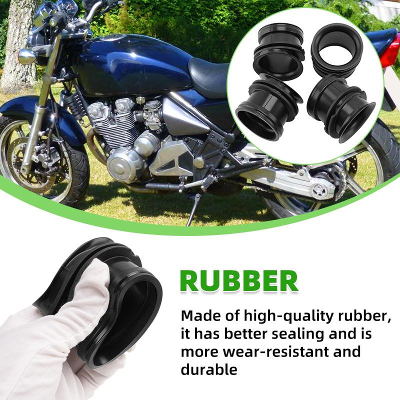 4 PCS Motorcycle Joint Air Cleaner Rubber For Kawasaki ZL 400 ZR 400 ZX 400 ZX 500 ZL 600 ZX 600 ZR 550 ZR 750 Zephyr Eliminator