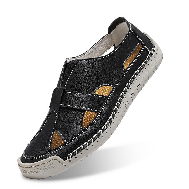 Lichte Dames Zomer Sandalen Anti-slip 2025 - Romeins Plat Geweven, Zachte Zool, Perfect voor Strand en Studenten