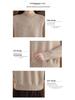 Winter-Strickpullover mit halbem Kragen für Mütter - Vielseitiges Herbst-/Winter-Pullover-Oberteil für Frauen mittleren Alters und ältere Frauen