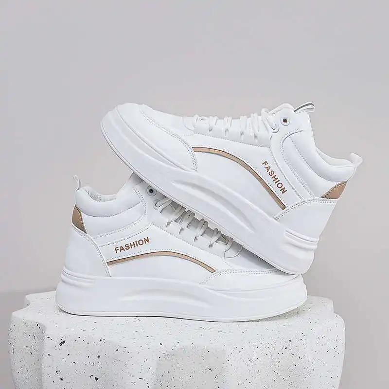 Fashion Hight Top Anti Slip Ladies Golf Shoes Heels Brand Platform Sport Shoes Women Sneakers Different Expensive Designers