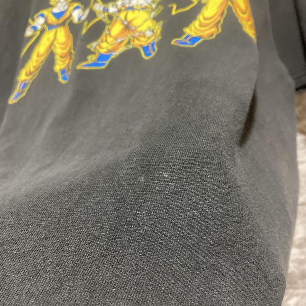 [USED] Rare Dragon Ball Z T-shirt, Size L, Super Saiyan Goku, Black