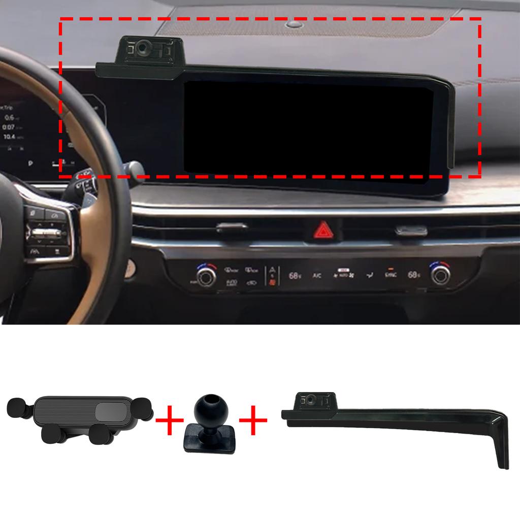 Fit for Kia Carnival KA4 2025 2026 2027 Phone Holder, Dashboard Screen Mount Bracket Easy Tallation Car Accessories