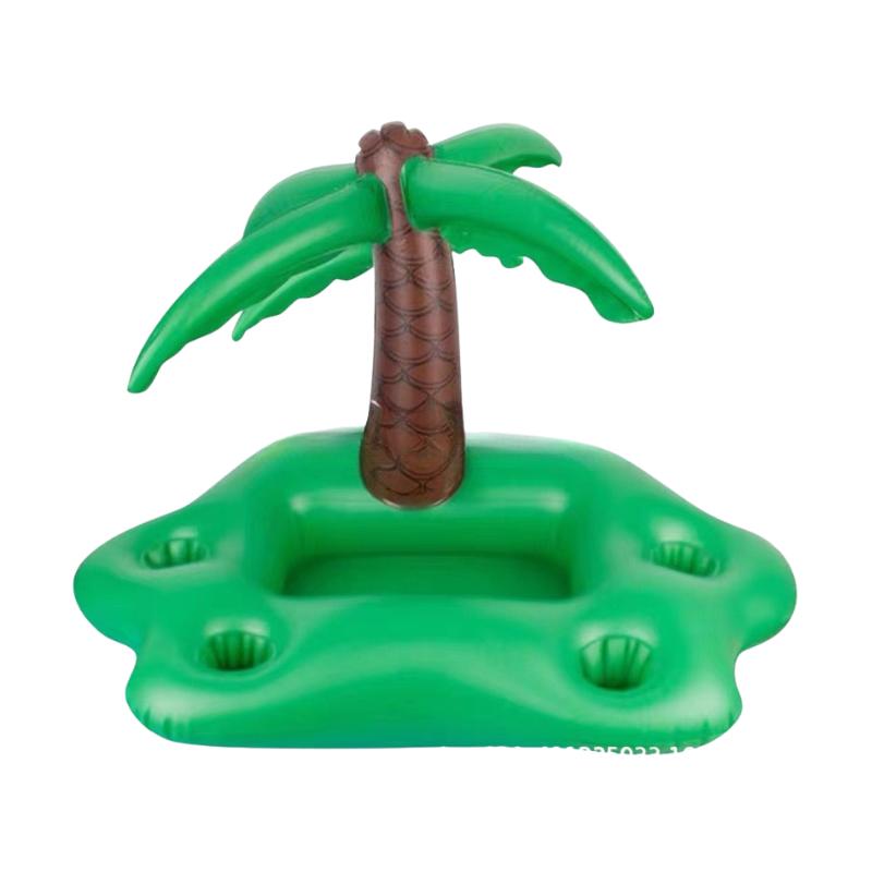 

Pool Party Inflatable Rainbow Cloud Ice Plate Beverage Holder Coconut Tree Umbrella Small Water Boat Summer Supplies