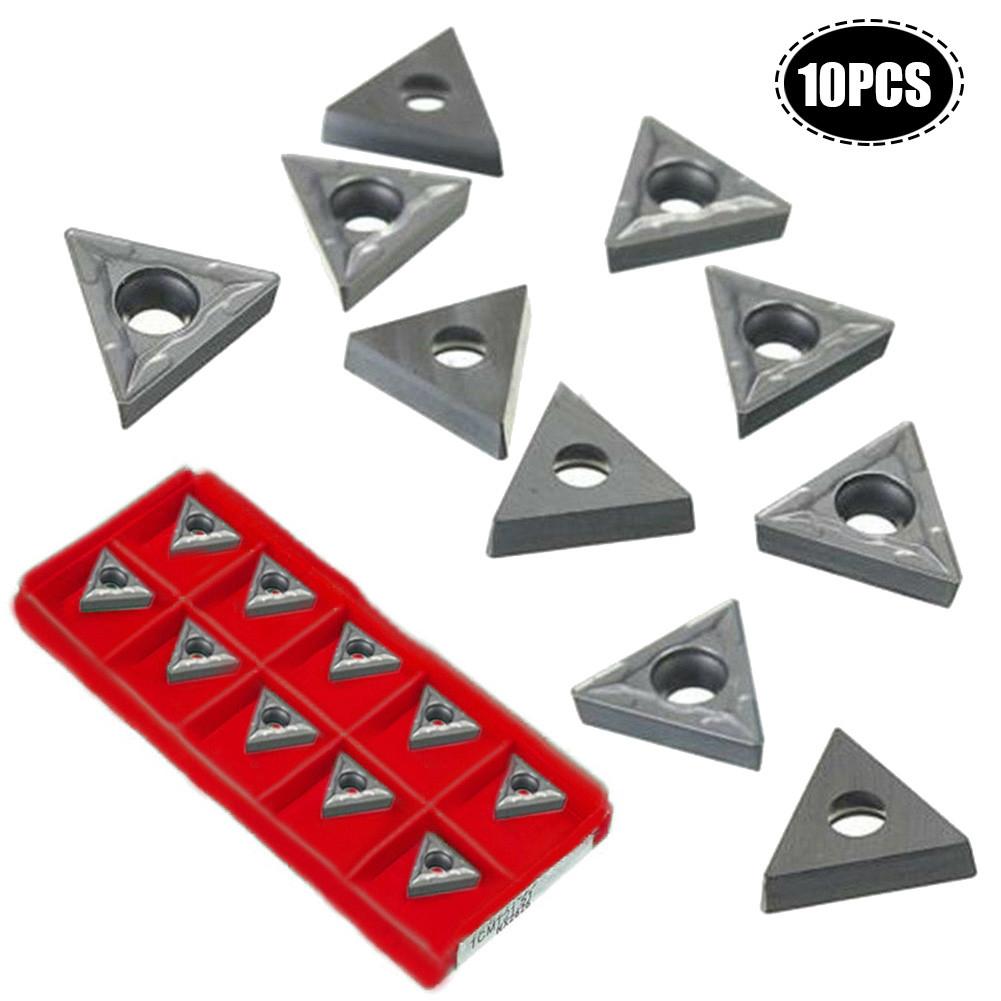 Carbide Inserts Triangular Turning 10pcs CNC Cutter