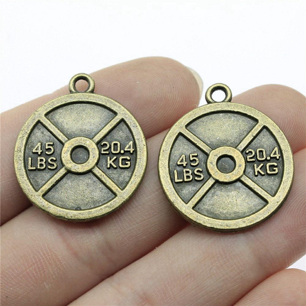 Charms Sports Exercise Pendants Wedding Jewelry Findings QC120