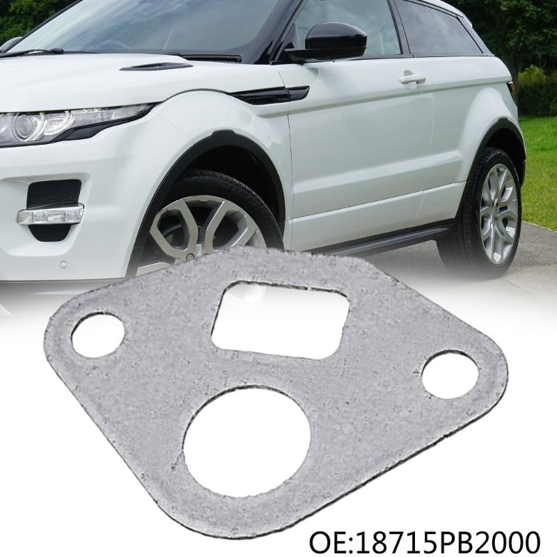 18715PB2000 Replacement Gasket for the Exhaust Gas Recirculation Connection, Featuring a Flat 3-Opening Form and Gasket in the Package for the Task