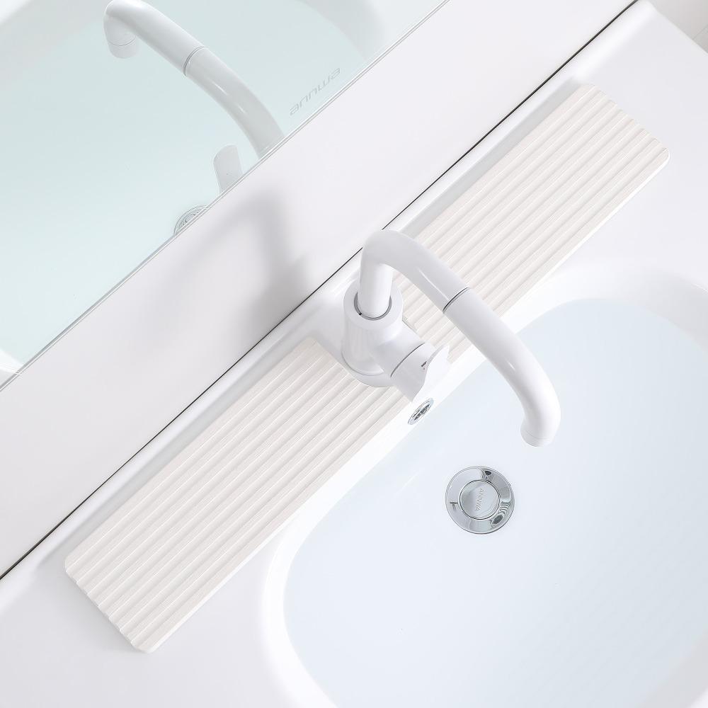 Rectangular Washbasin Quick Dry Hard Mat Anti-slip Quick-drying Sink Pad  Countertop