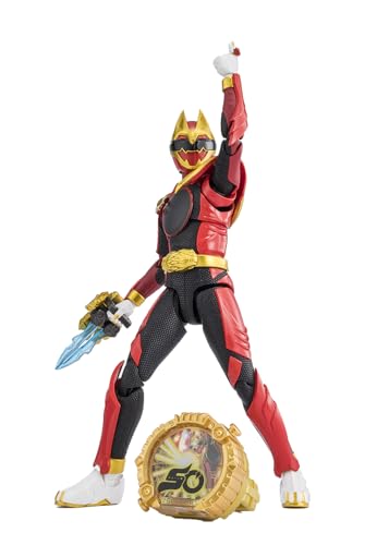 

TAMASHII NATIONS S.H.Figuarts Number One Sentai Gojuger Gojuu Wolf (First Press Limited Edition with Centaur Ring) Approximately 145mm PVC & ABS & PC