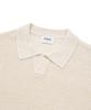 COVERNAT Open Collar Knit Ivory