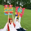 Colorful 3D Double Happiness Board Props for Wedding Engagement Photos