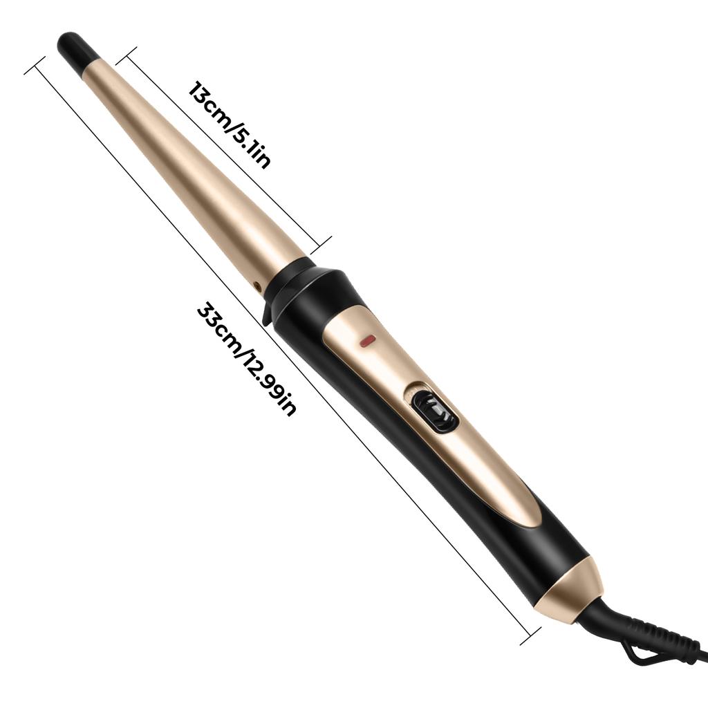 Profesjonalne lokówki stożkowe do włosów Ceramiczne wałki stożkowe do lokówek Pielęgnacja kręconych włosów Narzędzia do stylizacji