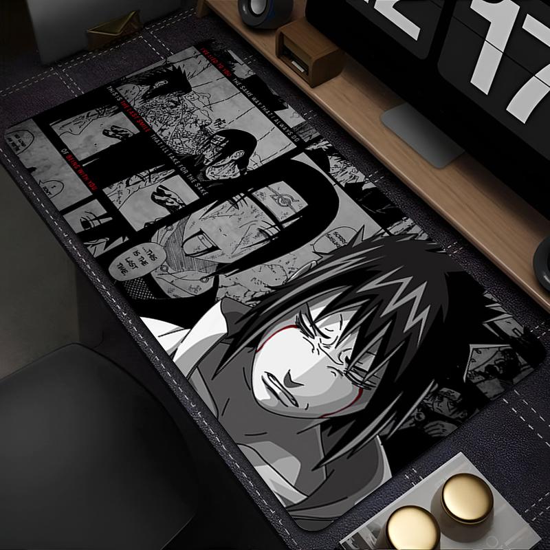 Large Mouse Pad Naruto Sasuke Office Computer Desk Mat Table Keyboard Pad Laptop Carpet Accessories Gaming xxl Mousepad