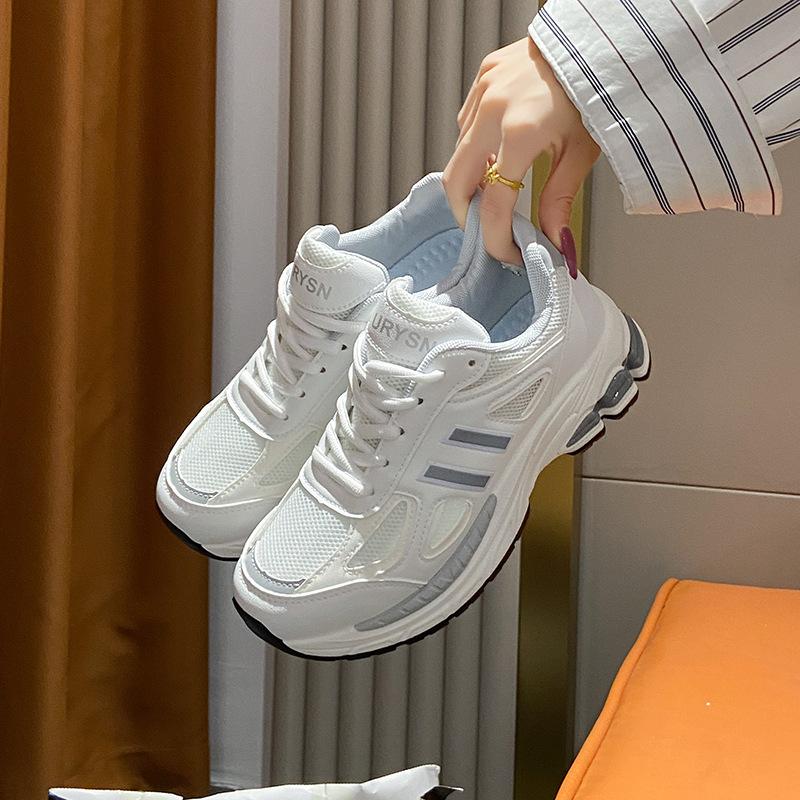 

Hong Kong style 2025 student autumn casual sports shoes ins platform versatile street shot retro trend dad shoes LD9202 40