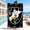 Football Club Emblem Beach Towel, Microfiber Beach Towel, Perfect For Pool, Beach, Travel, Home Decor Beach Party Fan gifts