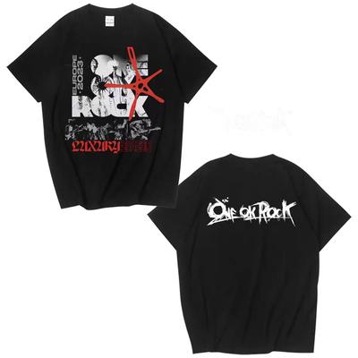 Tricou Rock Band Japonez de Stradă de Înaltă Calitate pentru Bărbați și Femei, Universal, Personalitate, Larg, Mânecă Scurtă, Același Tricou, Top Confortabil