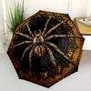 Ethereal Web Spider Automatic Umbrella Retractable Design with 8-Rib Durability Sturdy Construction for Outdoor Daily Use Vibrant Pattern Umbrella