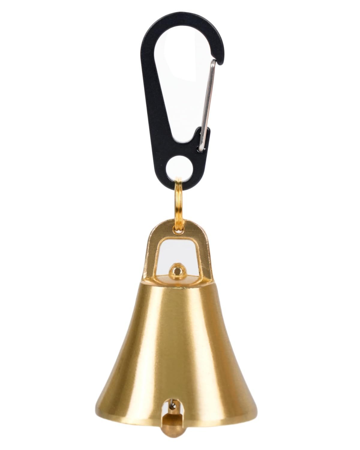 

Латунный медвежий колокольчик с громким звуком, профессиональное средство отпугивания медведей, горный, для улицы, для дня, практичный предмет для безопасности при катастрофах, глушитель, [Рекомендуется] чёрный