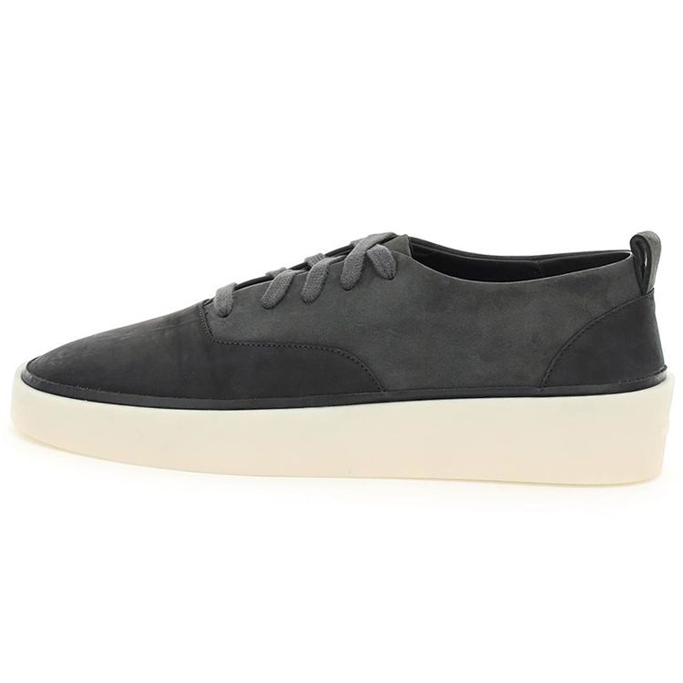 Fear of God 101 Leather Suede Trendy Low-Top Fashion Sneakers Men Sneakers Black FG80 036SUE
