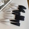 New Fabric Hair Accessories for Bangs BB Side Hair Clips Lovely Hairpin Headwear 2Pcs School Girls Cute Polka Dot Hair Clip