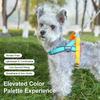 Saddle-Style Dog Harness with Handle Reflective Puppy Anti-Pull Adjustable Small Medium Dog Walking Outdoor Hiking Pet Harness