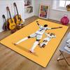 Football Celebration Design Patterned Carpet, Non Slip Mat Suitable for Living Room and Bedroom Sofas