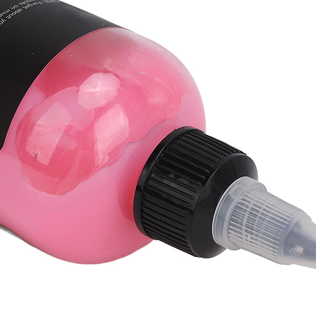 4 Oz Tattoo Transfer Cream Pink Tattoo Stencil Transfer Gel Solution with Spout Tattoo Stencil Soap for Auxiliary Transfer Tattoo